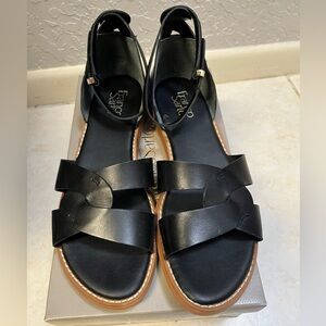 Franco Sarto sandals, black, 8 1/2